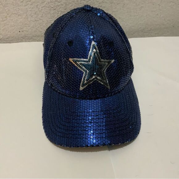 Victoria’s Secret’s PINK Dallas Cowboys Sequin Hat - Picture 1 of 7